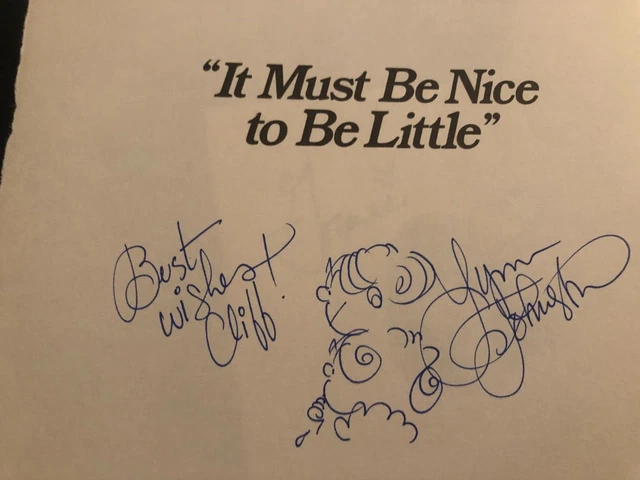 For Better Or Worse Signed Original Sketch Lynn Johnston