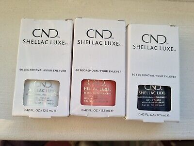 Cnd Shellac Luxe 12,5 Mls Elige Tu Color