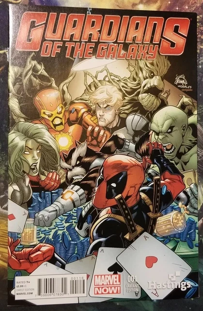 Guardians of the Galaxy (Vol 3) #1 Stegman Hastings Variant Comic NM Marvel J&R