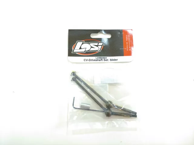 *RARE* Losi LOSB3584 CV-Drive-Shaft CVD Driveshaft Set: 1/10 Slider