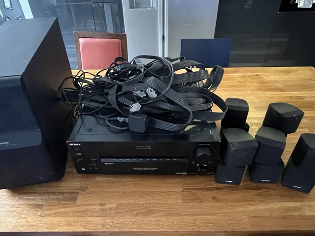 Lot De 5 Haut-parleurs Bose Jewel Cube Double (2012) - Noirs, Avec Câbles, Système 5.1, 100W, Occasion