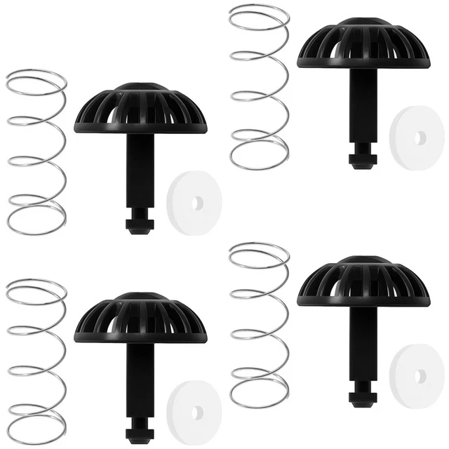 4 PCS COFFEE Machine Brew Basket Bottom Spring Loaded Stopper Kits,3965 ...