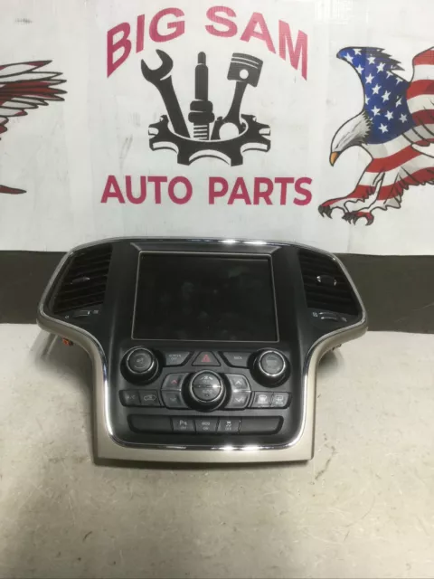 2017 Jeep Grand Cherokee Radio Display & Receiver 8.4" Screen w/ Navigation OEM