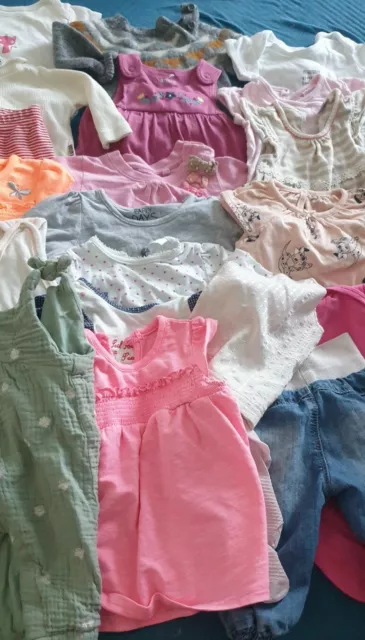 Girl 0-3 Months Summer Winter Outfit Clothes Bundle Mix Brands