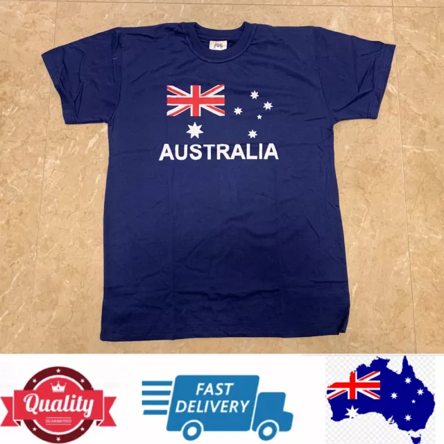 Australian Souvenir T shirt, Australia Flag,100% Cotton, AU stock