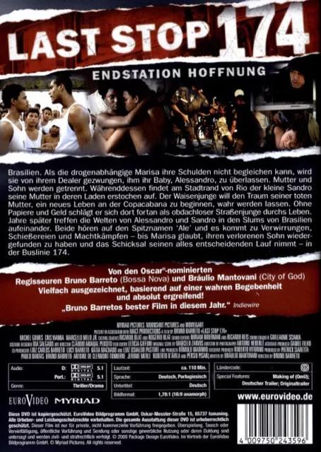 Last Stop 174 - Endstation Hoffnung - Michel Gomes, Chris Vianna, Gabriela Luiz