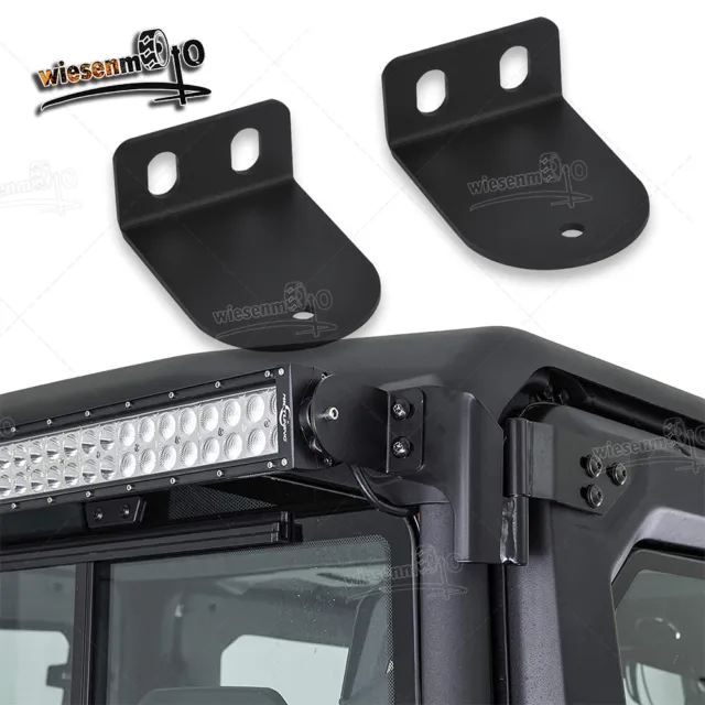 Fit Can Am Defender Max HD5/8/10 Rear Windshield Roof 52'' LED Light Bar Mount