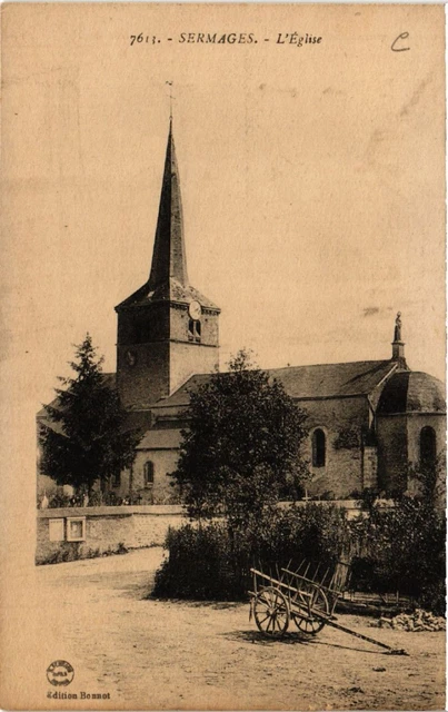 CPA AK SERMAGES - L'Église (456426)