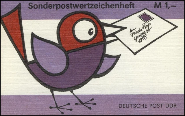 SMHD 37 ab Vogel mit Brief - mit VS-O Berlin ZPF
