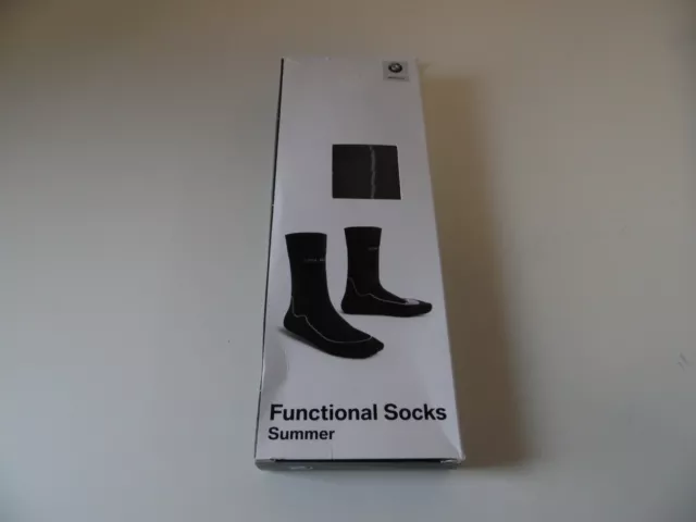 BMW fuctional summer socks 76 24 8 395 461 size 35-38 mens size 4-7