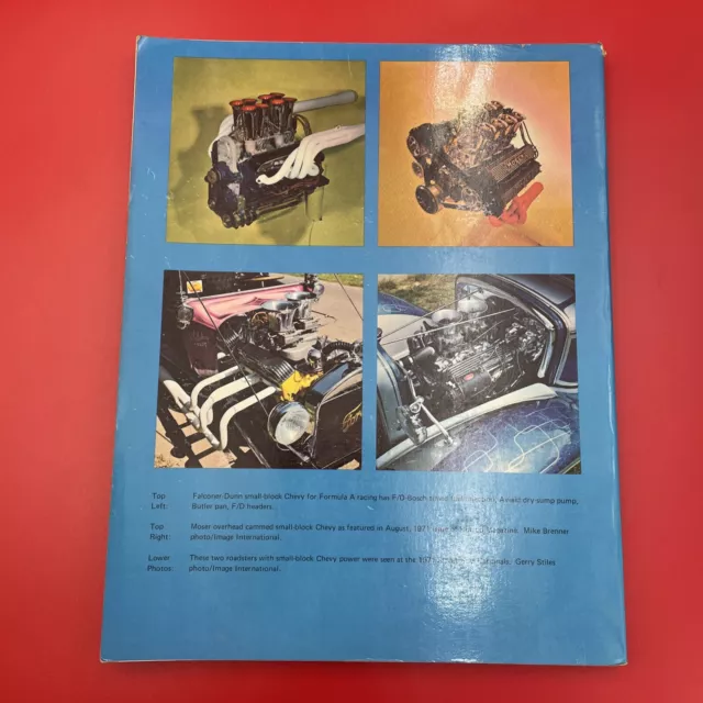 Vintage 1972 How to Hotrod Small-Block Chevys HP Books Chevrolet Manual Book 2