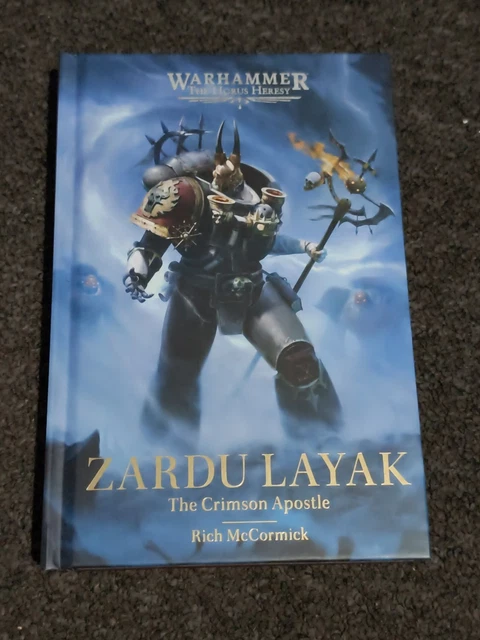 BLACK LIBRARY ZARDU Layak The Crimson Apostle Special Edition