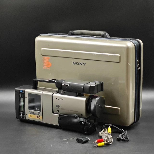Caméscope Sony Video 8 Pro CCD-V100E - Vintage - Fonctionnel