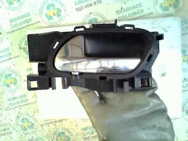 Poignée Intérieure Porte Voiture Avant Gauche Pour Renault Clio 3 (2005-2009) – Kit Complet De Remplacement