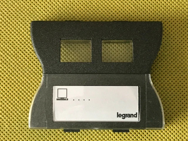 Enjoliveur Interrupteur Legrand Xelio Graphimat Bleu - Référence 85210 / 67111, Neuf