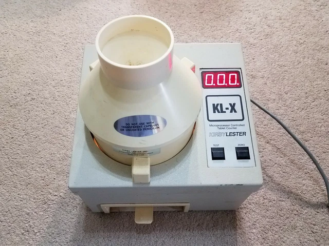 Kirby Lester KL-X Tablet Counter AS IS FOR PARTS