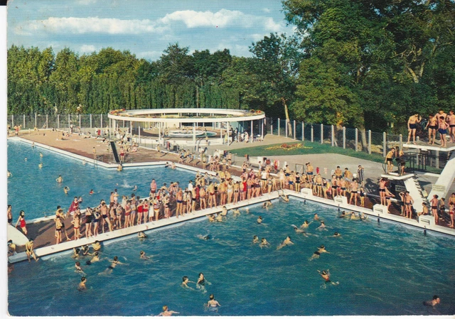 Cpa Alencon La Piscine