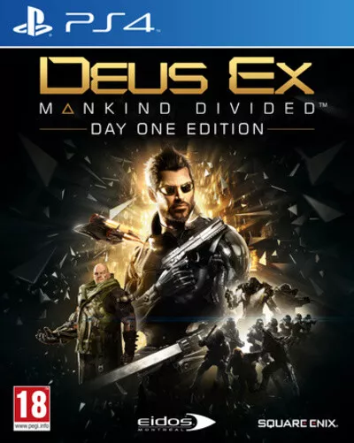 Deus Ex: Mankind Divided (PS4) PEGI 18+ Adventure: Role Playing Amazing Value