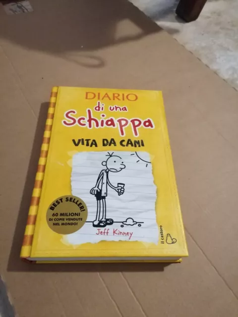 libro Diario di una schiappa vita da cani il Castoro Jeff Kinney