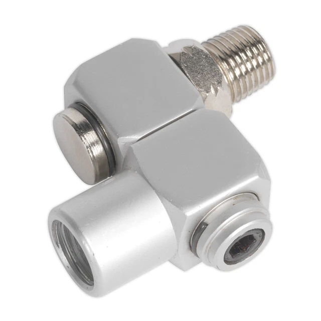 Conector de manguera de aire giratorio Sealey Sa902 Z 1/4Bsp