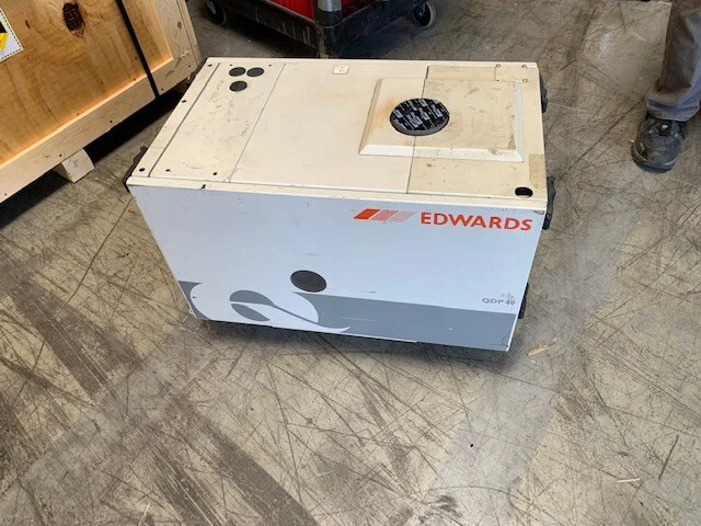 Edwards QDP40 Dry Vacuum Pump REBUILT W Refurbished Paperwork Provided Innovac