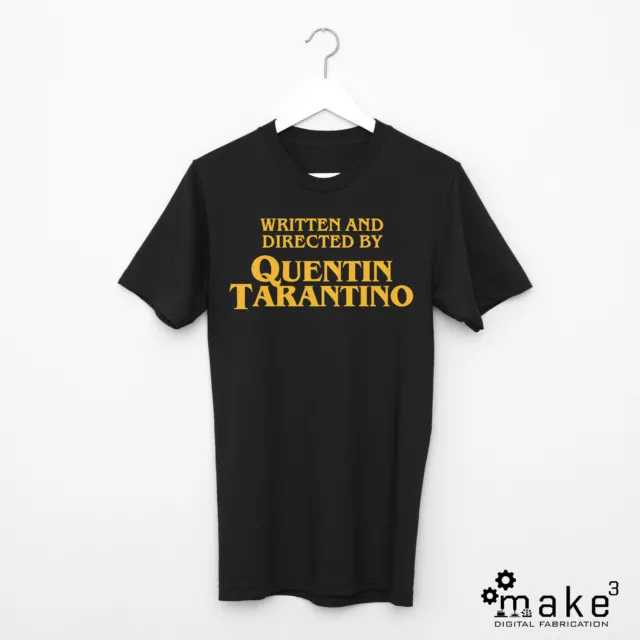 T-shirt Written and Directed (Quentin Tarantino tshirt maglia Pulp Fiction)