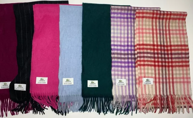 Lacoste Cashmere & Wool Scarves Scarf