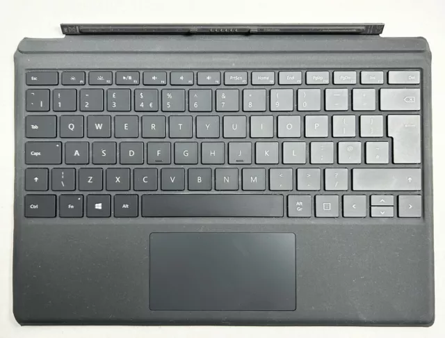 Microsoft Surface Pro 4 5 6 7 Typ Abdeckung 1725 UK Tastatur... Sehr guter Zustand