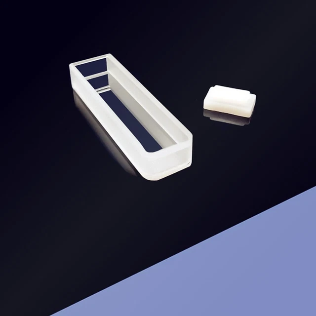 Cuvette Quartz Cuvette Laboratory Factory 190-2500nm 2PCS 3.5ml Accessories