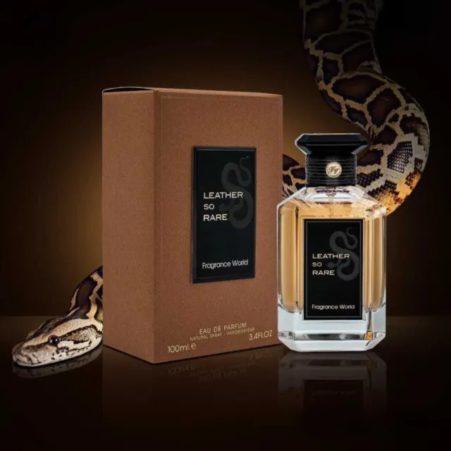 Eau de parfum - Leather So Rare - 100ML -  Fragrance World