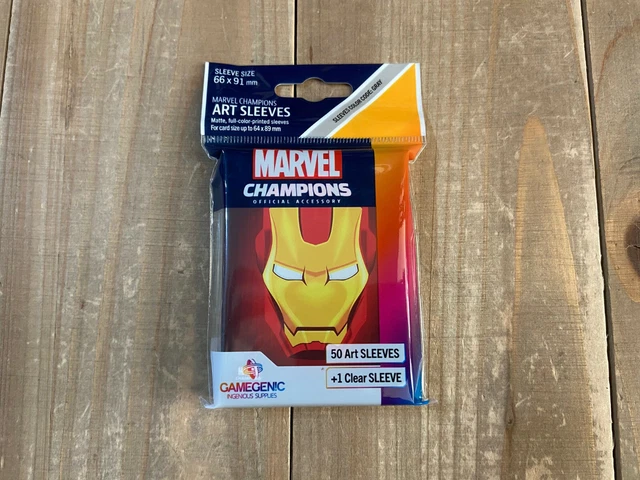 iron man card sleeves Marvel Champions Art Sleeves - Iron Man