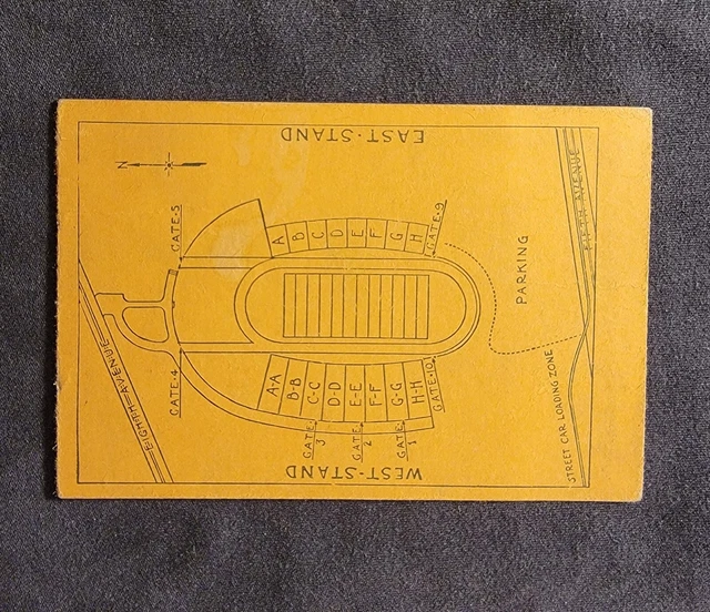 RARE 1929 Georgia Bulldogs vs. Alabama Vintage Tickets!! NCAA relic!! 3