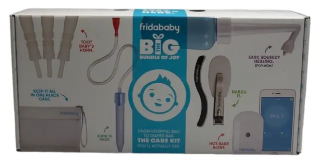 Frida Baby Big Bundle Of Joy From Hospital Bag to Diaper Bag The Care Kit