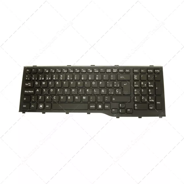 Teclado Español Spanish SP para portátil Fujitsu Lifebook Ah532 A532 N532 Nh532