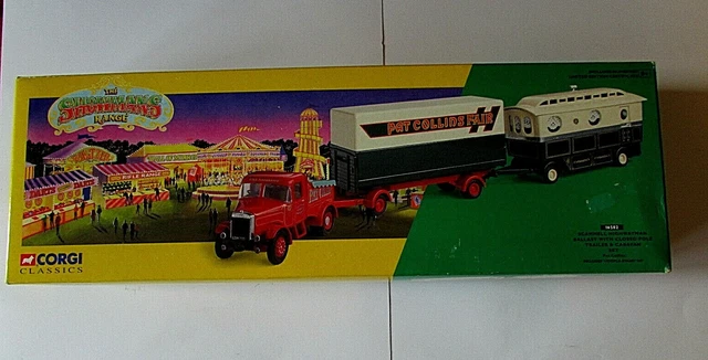Corgi 1:50 - Camion miniature - Scammell Highwayman avec 2 remorques