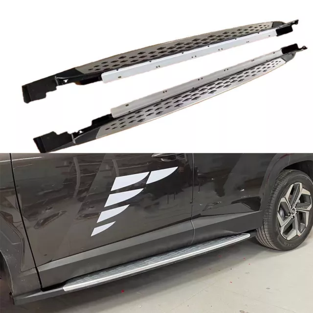 Fit for Hyundai 4TH Tucson NX4 2021-2023 Side Step Pedal Running Board Nerf Bar