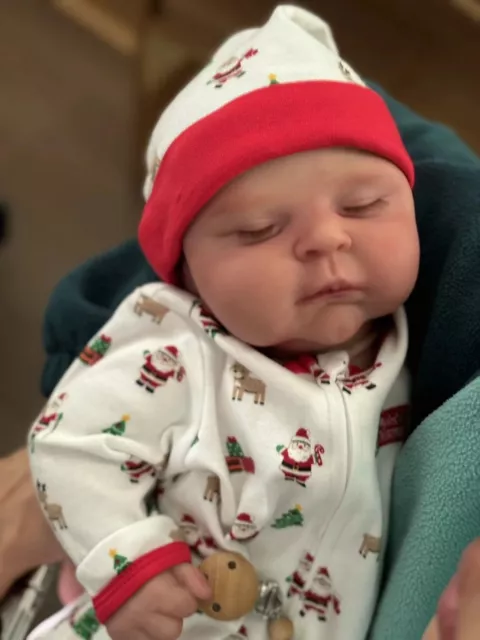 Muñecas renacidas pesadas de 19" bebé recién nacido realista niño niña recién nacido arte juguetes regalo 2