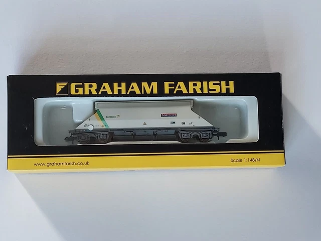 Graham Farish N Gauge JGA 90 Tonne Bogie Hopper Wagon Tarmac
