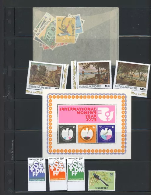 SINGAPORE Album Page Lot #134 - SEE SCAN - $$$
