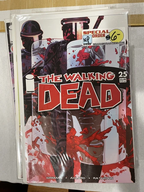 walking dead comic lot