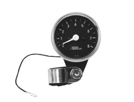 Mechanical Drive (2:1 Ratio) CUSTOM MINI TACHOMETER for Harley Davidson