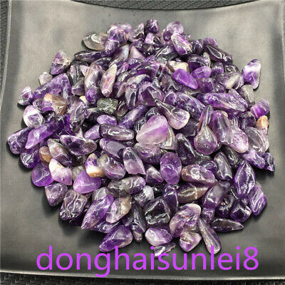 11LB Natural Dream amethyst Quartz Crystal Crushed Stone Healing Gift+Lucky Bag