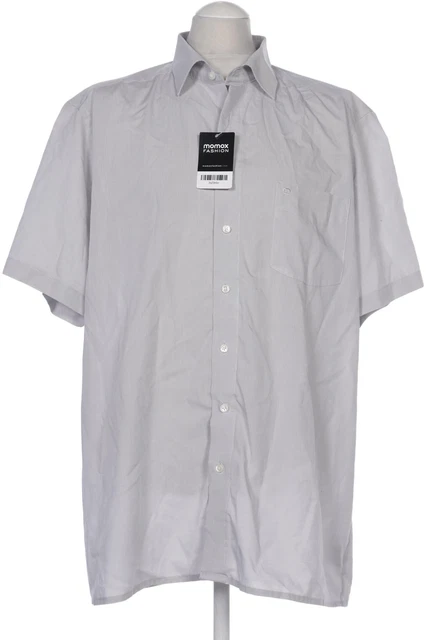 Camicia Olymp uomo top business shirt taglia EU 44 cotone grigio #3q7jh0z