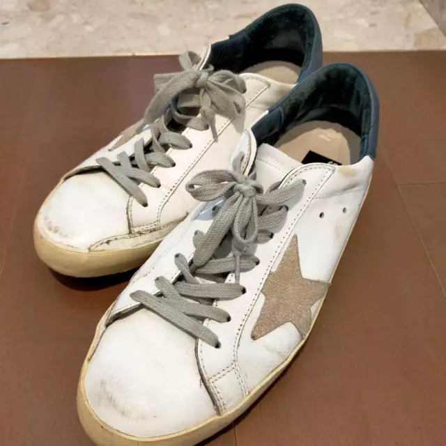 GOLDEN GOOSE SUPERSTAR Low Top Sneakers White WNS Size 41