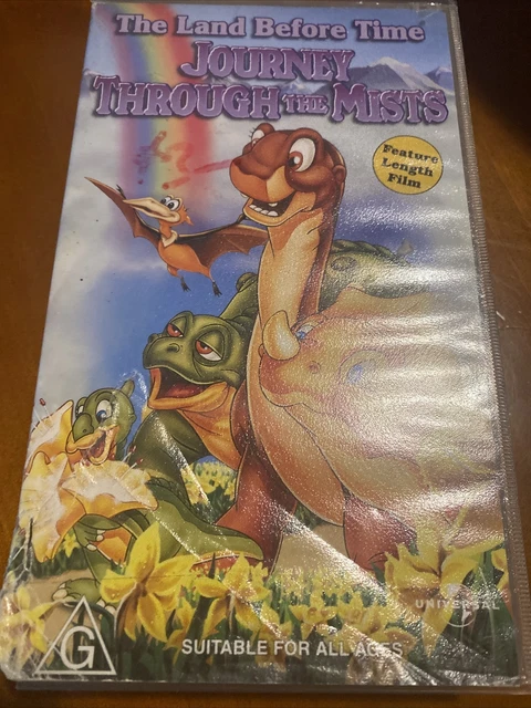 VINTAGE VHS THE LAND BEFORE TIME; JOURNEY THROUGH THE MISTS IV! EUR 3 ...