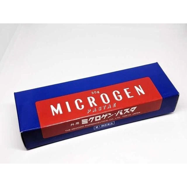 MICROGEN PASTAE 30g Crema para el crecimiento del vello corporal para cejas, barbas, vello del pecho NUEVA