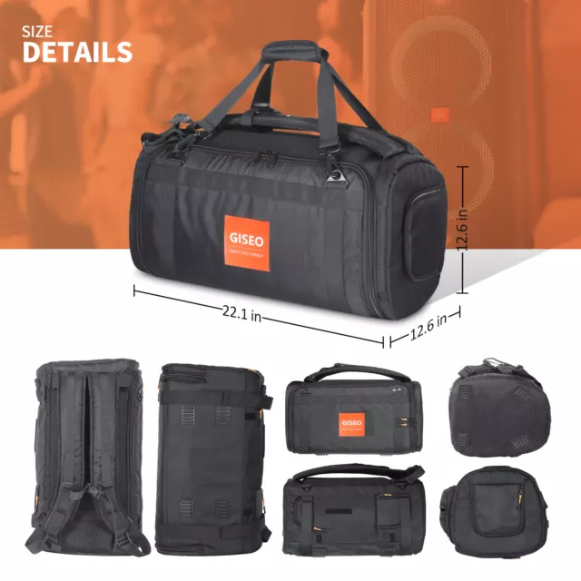 Travel Backpack For JBL PARTYBOX 100 Bluetooth Speaker Storage Bag Carrying Case