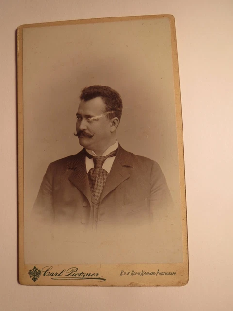 Wien Budapest Berlin Carlsbad Teplitz Brünn Aussig a.d. Elbe - Mann / CDV