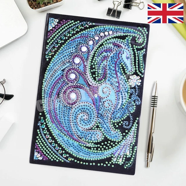 Diamond Painting Notebook A5 Quaderno Personalizzato A5 Kit Fai Da Te Pittura a Mosaico 5D per