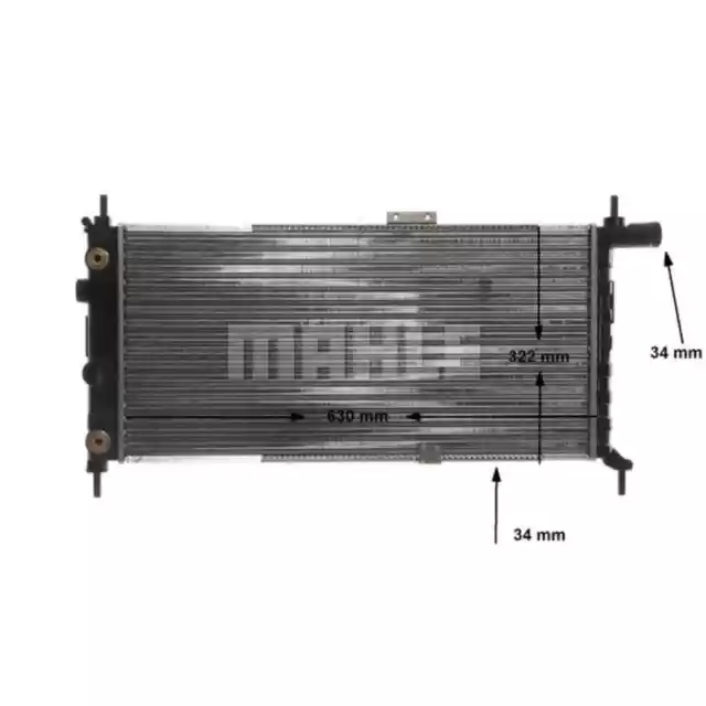 Kühler Motorkühlung MAHLE CR 479 000S für Opel Kadett E CC